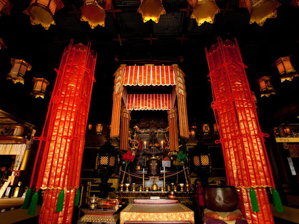 高野山真言宗別格本山普賢院の様子